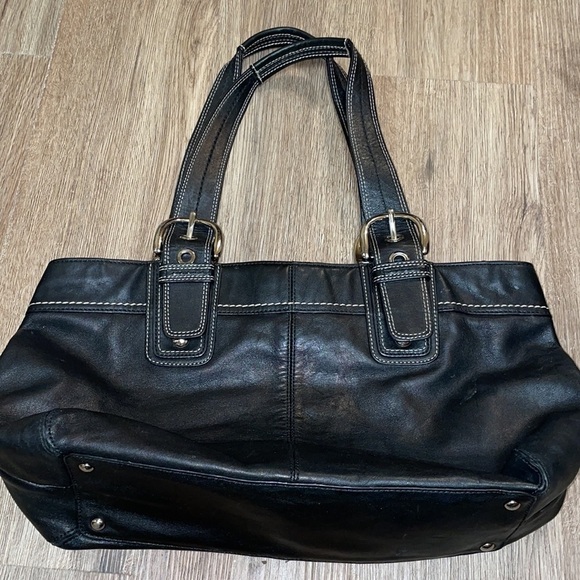 Coach leather tote bag - Picture 2 of 5